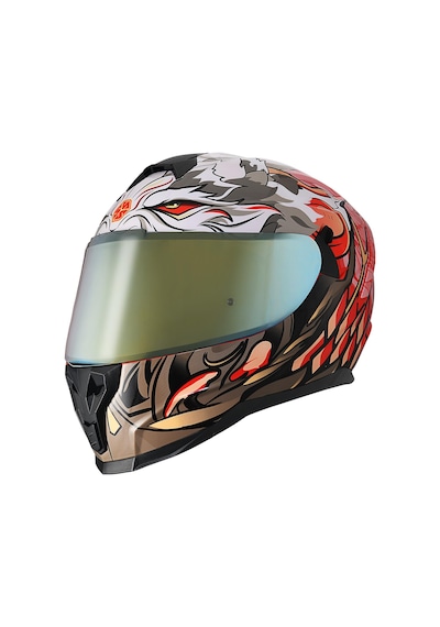 Scoyco Wıld Kapalı Kask Kırmızı