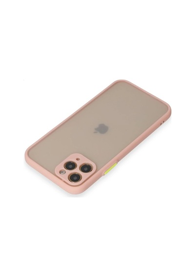 Mey İthalat Apple Uyumlu iPhone 11 Pro Kılıf Montreal Silikon Kapak - Pembe
