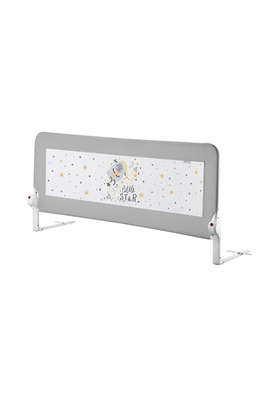 Wellgro 150 65 Cm Gri Desenli Yatak Bariyeri, Yatak Korkuluğu