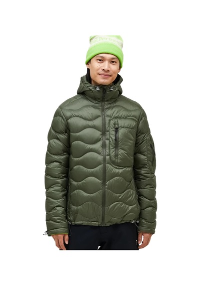 Peak Performance M Helium Utility Down Hood Jacket 28877 Haki