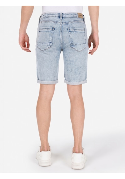 Colin's Colins Normal Kesim Düşük Bel Açık Mavi Erkek Jean Şort Cl1069527 Q1.V1 Dn43508 Mavi