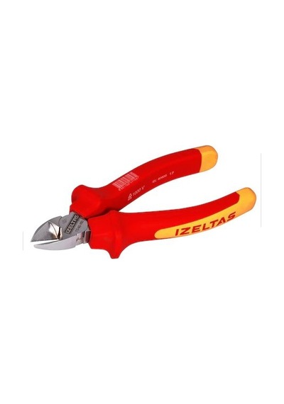 İzeltaş 3700166160 1000V İzoleli Elektrikçi Yan Keski 160 MM