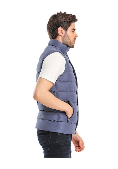 Slazenger Zula Erkek Yelek St21ye010-825 Mavi-mavi Mavi