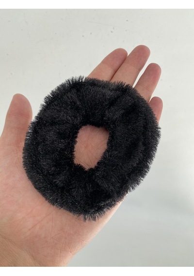 Peluş Lastik Saç Tokası 1300 Adet Çok Renkli