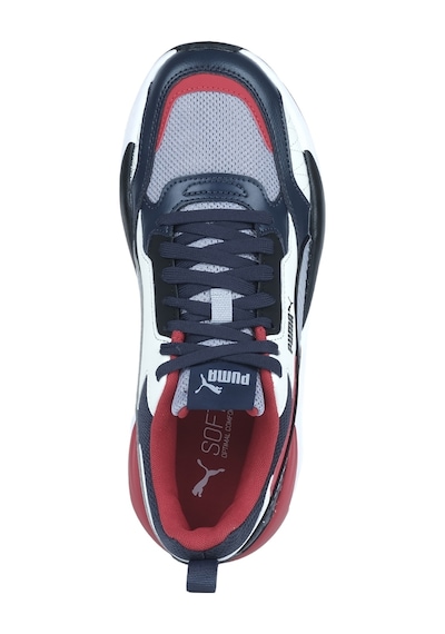 Puma 373108 88 X-ray 2 Square Navy/gray Fog/gray/club Red Erkek Sneaker 001 Mavi