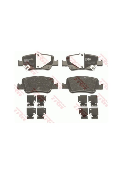 Toyota Uyumlu Auris Arka Fren Balatası 1.4 Dizel D4D 2007-2012 Trw