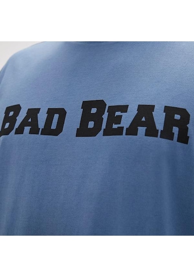 Bad Bear Title Erkek Mavi Tişört