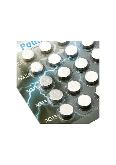 20 X Lr44 Ag13 1,5 V Alkalin Düğme Pil, Cıvasız, Sızdırmaz, Uzun Süreli Dayanıklılık, Oyuncaklar, Ölçüm Cihazları Ve Hesap Makineleri İçin A76, G13, L1154, Sr44, G13a İle Uyumlu