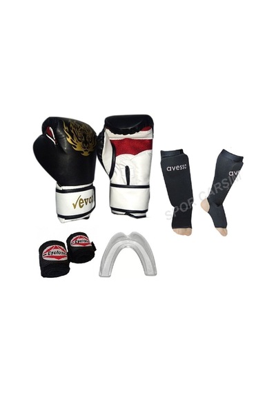 Spor_Carsim Evox Boks-Kickboks Eldiveni,Kaval Koruyucu,Bandaj,Dişlik Seti
