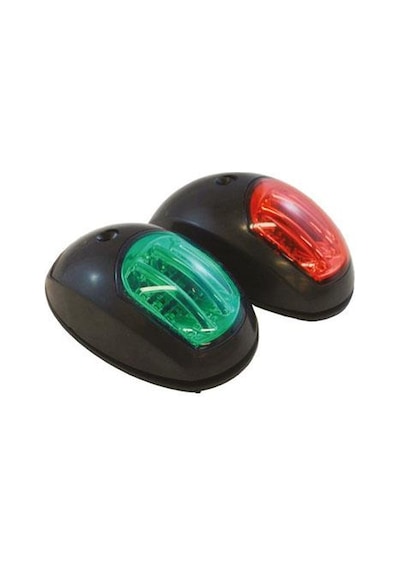 Seyir Feneri 12 V Plastik Siyah Takım Led