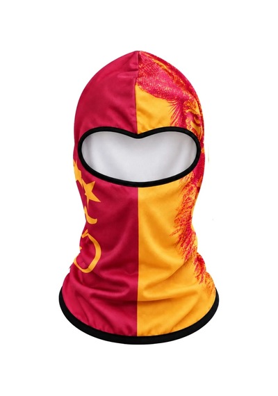 Womanandkids Wak Taraftar Maskesi Kışlık Unisex Termal Balaklava Boyunluk Nefes Alabilen Rüzgara Dayanıklı Siyah