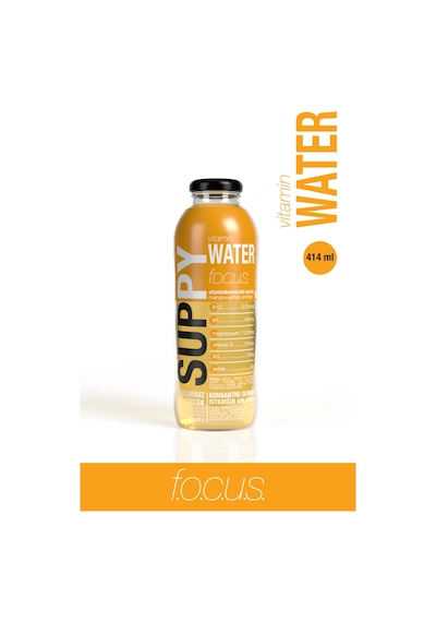 Suppy Vitamin Water Focus 414 Ml