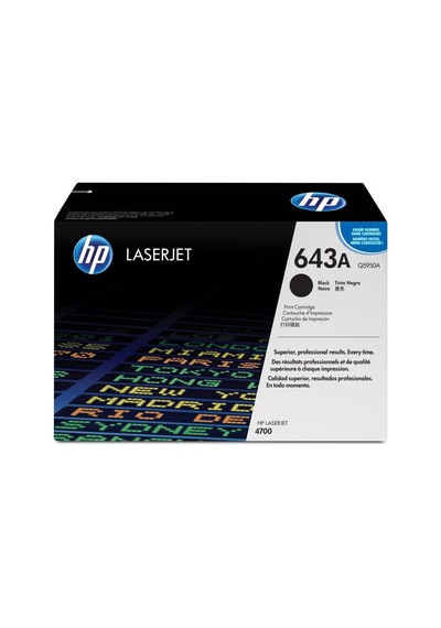 Hp 643A Q5950A Siyah Toner