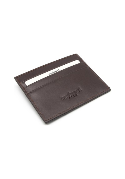 Cacharel Kahve Gladyatör Unisex Deri Kartlık 0244g66 Kahverengi
