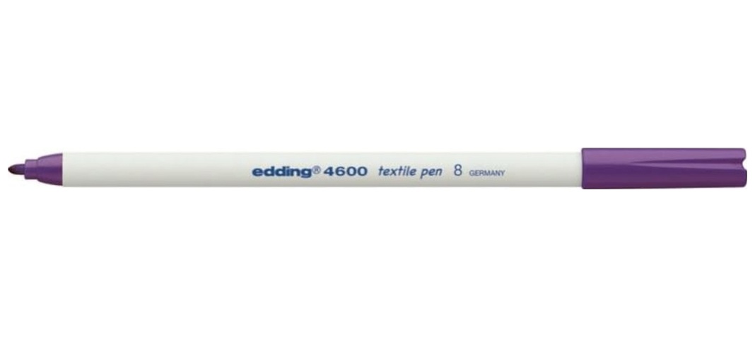 Edding 4600 Tekstil Kalemi Violet