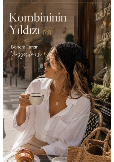 El Örgüsü Saç Bandanası Bohem Bone Yazlık Kombin Bandana Saç Aksesuarı Siyah