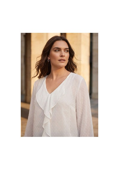 Hanezza Kadın Büyük Beden Önü Fırfır Detaylı Beyaz 42-54 Silky Şifon Bluz Iç Askılı Bluz Ile Gönderilir Beyaz - 30872078 Beyaz Hanezza Kadın Büyük Beden Önü Fırfır Detaylı Beyaz 42-54 Silky Şifon Bluz Iç Askılı Bluz Ile Gönderilir Beyaz - 30872078 Beyaz