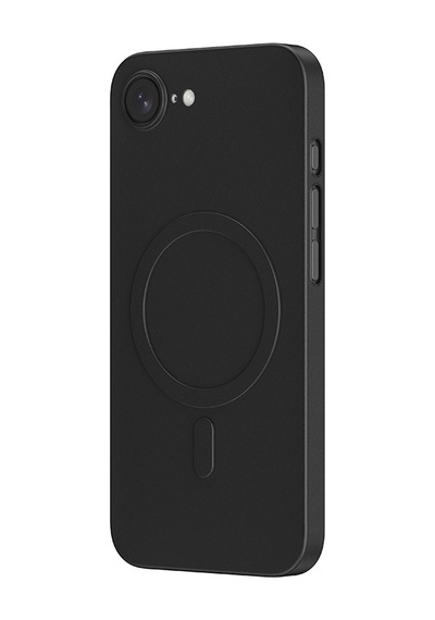 Apple Uyumlu iPhone 16e Kılıf M-safe Şarj Özellikli Amazingthing Minimal Air Serisi Kapak Siyah