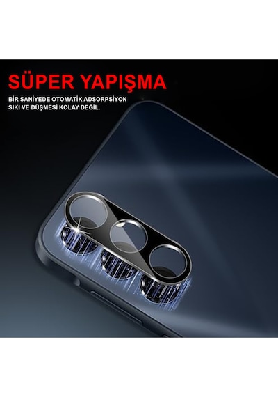 Samsuıng Galaxy A16 Uyumlu Kamera Lens Koruyucu Dayanıklı Kamera Koruyucu