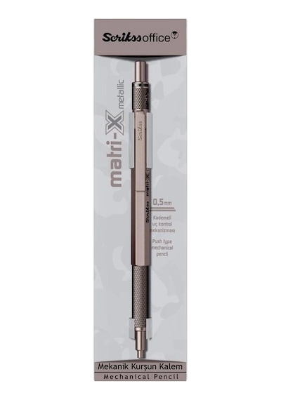 Scrikss Matri-x Versatil 0.5mm Metalik Gri 5468