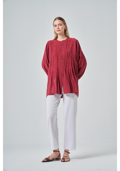 Ftz Women Kadın Tunik Bordo 31180 Bordo
