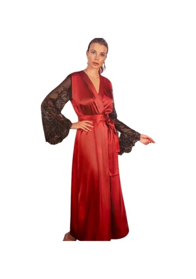 Nurteks 5303 Gecelik Takımı Bordo