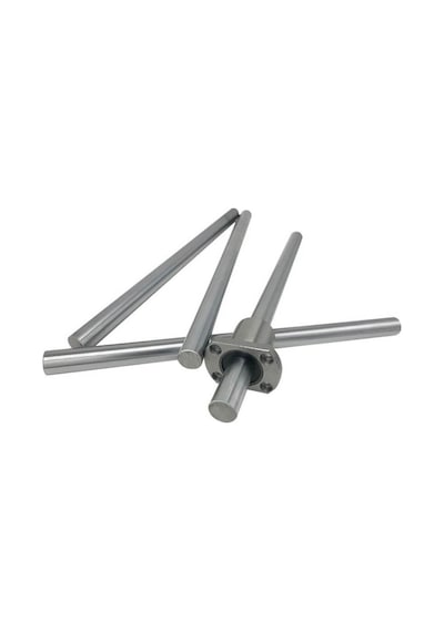 Koodmax 3d Yazıcı Parçaları Pürüzsüz Mil Çubuk Optik Eksen 300x8mm