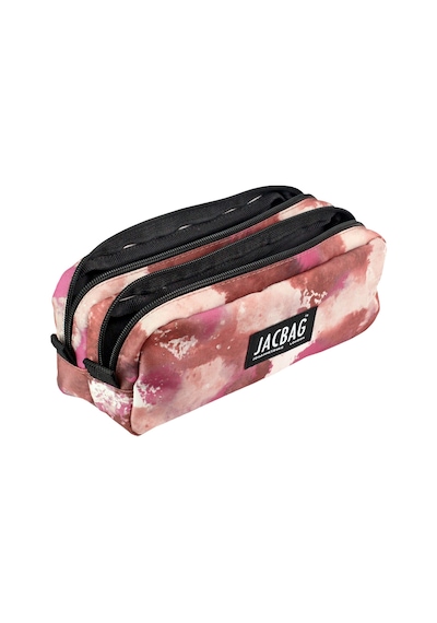 Jacbag Dual Pouch Pencıl Case-çift Bölmeli Kalemkutu - Pembe Bulut Pembe Bulut