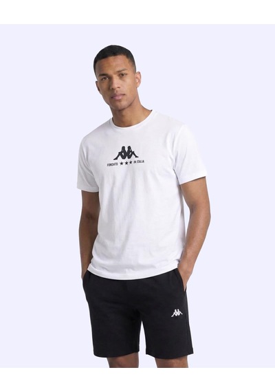 Kappa Fontado Tee Erkek Beyaz Regular Tişört