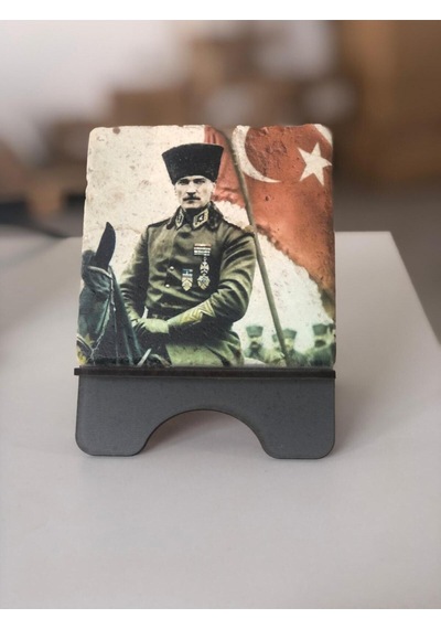 Atatürk Mermer Tablo Özel Koleksiyon Ofis & Ev Dekoru Anlamlı Hediye
