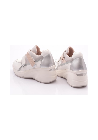 Dgn 62169 Kadin Cirtli Spor Ayakkabi 62169-2027-R0206 Beyaz - Bej