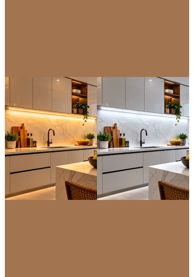 220v Opak Cam Kasalı 4014 Dim Edilebilir 50 Cm Gün Işığı Çubuk Bar Led
