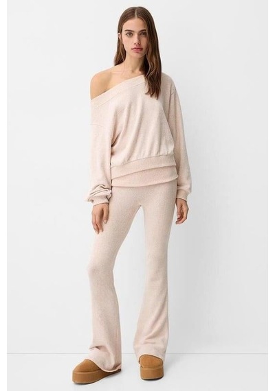 Seeh Bej Bluz Pantolon İkili Takım Sh314 Standart
