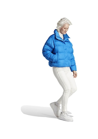 Adidas Short Vegan Jkt Kadın Günlük Vegan Dolgulu Mont Ij8234 Mavi