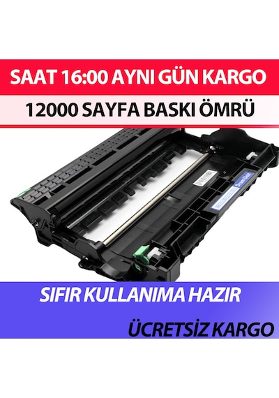 For Brother Dr-2355 Mfc-l2700dw Siyah Drum Ünitesi Muadil