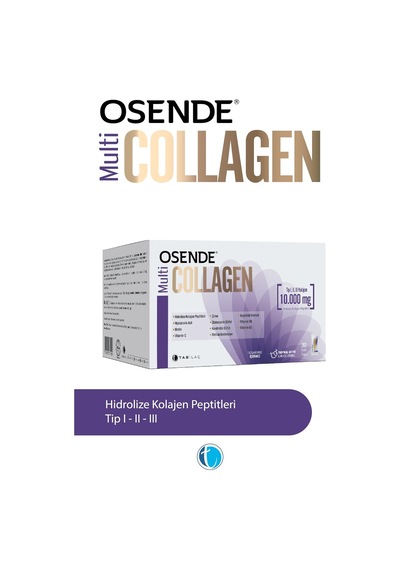 Multi Collagen Hidrolize Kolajen Peptitleri, Msm, Kondroitin, Glukozamin Sülfat, Hyaluronik Asit, Akgünlük Reçine Ek