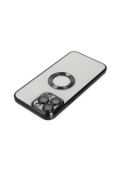 Apple iPhone Uyumlu 13 Pro Kılıf Slot Silikon - Siyah Evimdeyokyok