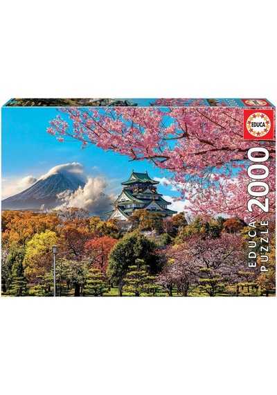 Educa Puzzle 2000 Parça Osaka Kalesi Japonya 19276