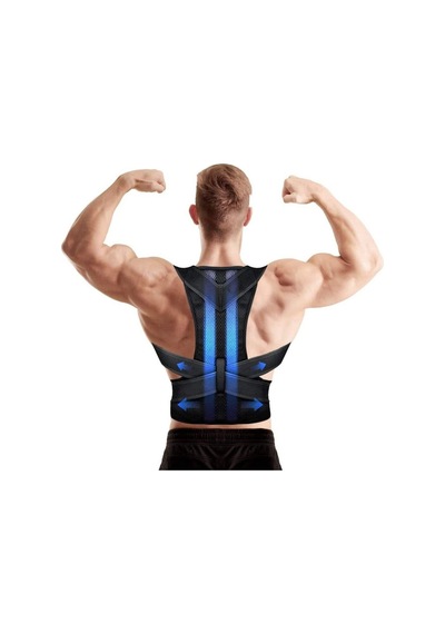 Dik Duruş Korsesi Balenli Unisex Kamburluk Önleyici Korse Medikal Korse