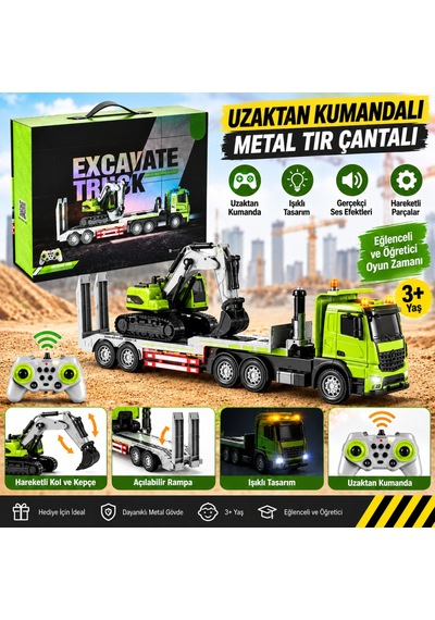 Uzaktan Kumandalı Metal Tır Çantalı
