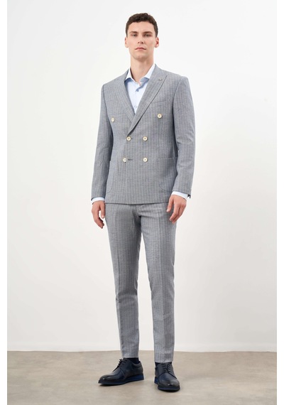 Morven Erkek Lacivert Keten Trend Kruvaze Slim Fit Sivri Yaka Takım Elbise 24ys001010200 Lacivert Morven Erkek Lacivert Keten Trend Kruvaze Slim Fit Sivri Yaka Takım Elbise 24ys001010200 Lacivert