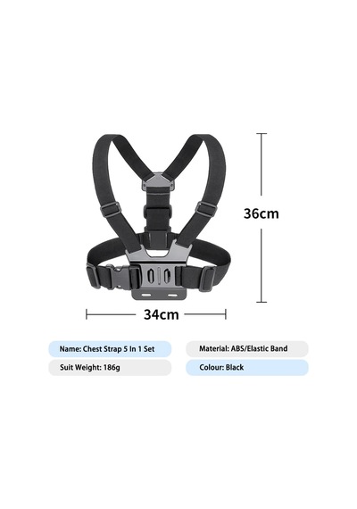 Aksiyon Kamera Ve Telefon Tutucu Göğüs Askısı, 4 Parça, Gezi Seyahat Ve Sürüşlerde Kullanmak İçin Insta360 X3, X2, X4, X5, One Rs, Go 3, One X, Evo İle Uyumlu, Zr1130