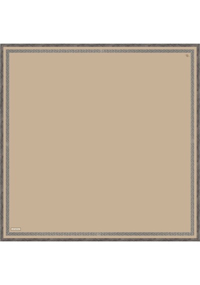 Armine Klasik Desenli Saf İpek Sura Eşarp 9357d Gold