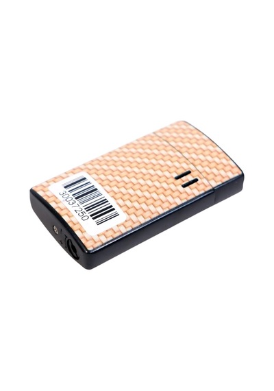 Black Martin Tek Torch Pürmüz Karbon Desenli Sarı Puro Çakmağı - Tr9295