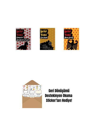 Sahipsizler - Dünyadan Bir Atlı Geçti + Kara Vagon + Alman Ekmeği + Okuma Sticker'ları