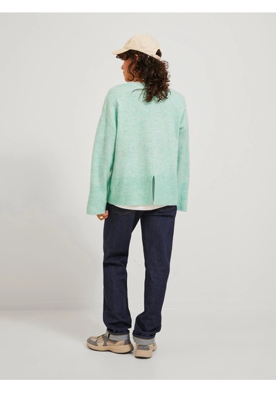 Jack&jones Jjxx Oversize V Yaka Kadın Kazak - Minimalist & Rahat Mavi