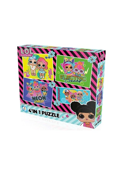 Lol 4 İn 1 Anaokulu Puzzle