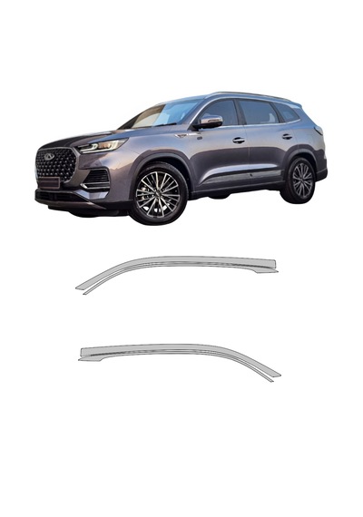 Chery Tiggo 8 Pro Max Özel 210 Mikron Premium Tpu Ppf Film Kaplama Üst Direkler