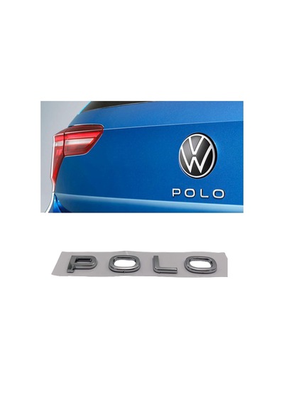 Yeni Polo Bagaj Yazısı Krom Volkswagen Polo Bagaj Yazısı
