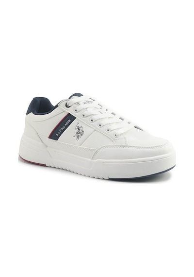 U.s. Polo Assn. 5w Nevada 5pr Beyaz Erkek Sneaker A102021101 Beyaz
